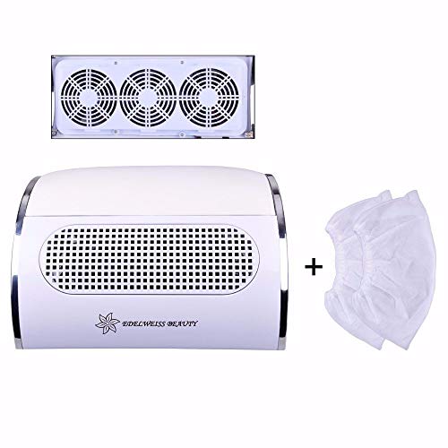 Aspirateur de table pour manucure professionnel. Puissance 36W. 3moteurs. Nettoyage Collecteur de poussière avec 2 sacs collection de poussière Nail