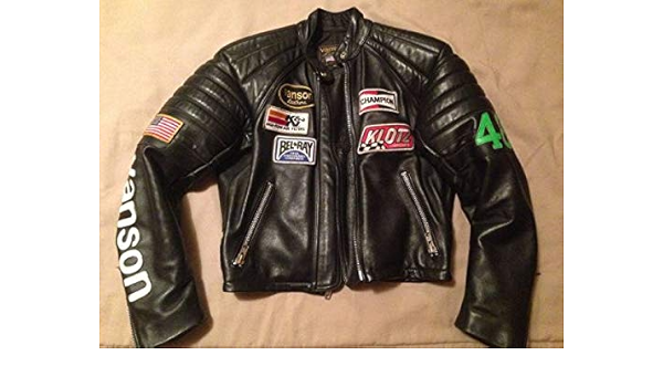 vanson leather motorcycle jacket