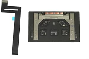 ICTION A1989 Trackpad Touchpad mit Flexkabel Ersatz für MacBook Pro Retina 13 Zoll A1989 2018 2019 (Space Gray)