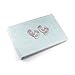 Twins soft blue pocket sized photo album