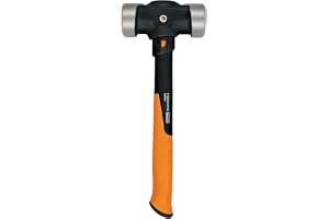 Fiskars IsoCore Slägga för rivningsarbete 1,8 kg, för rivning och inslagning, med stötreducering, 36 cm