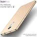 Wow Imagine All Sides Protection Sleek Rubberised Matte Hard Case Back Cover For Xiaomi Mi Redmi Note 4 , Champagne Gold RS.299.00