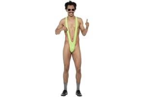 mikamax – Borat Mankini – Bademode für Männer - Grün – Ikonisch – Borat Badeanzug – Pool Party – Bachelor Party – Lustiges Geschenk – Einheitsgröße