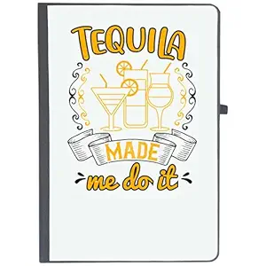 UDNAG Ruled Notebook Diary Girls Trip | Tequila Made me do it, [A5 80Pages 80GSM]