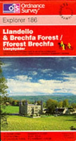 Télécharger Carte de randonnée : Llandeilo & Brechfa Forest Francais PDF
