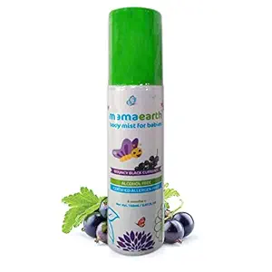 Mamaearth Perfume Body Mist for Babies and Kids with Allergen Free Black Currant Fragrance for All Day Freshness 150 ml