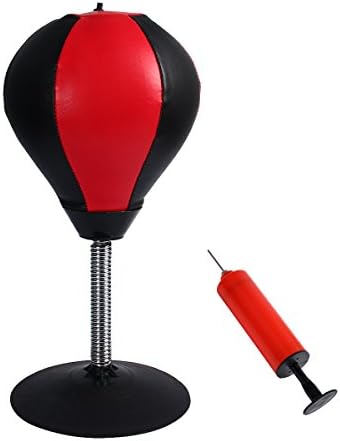 PassFeel Desktop Punching Boxing Ball Punch Balls Speed Bag Stress Buster With Pump