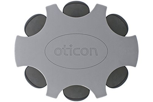 Oticon ProWax MiniFit Replacement Wax Filters for Hearing Aids (Small, Black) by Oticon