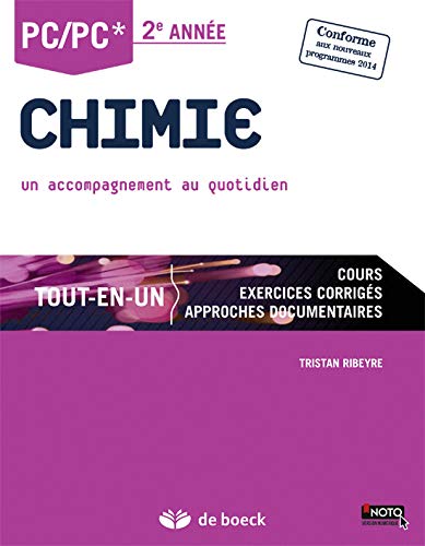 Télécharger Chimie PC Tout en un : 2è Année, Un accompagnement au quotidien, programme 2014 PDF Ebook En Ligne