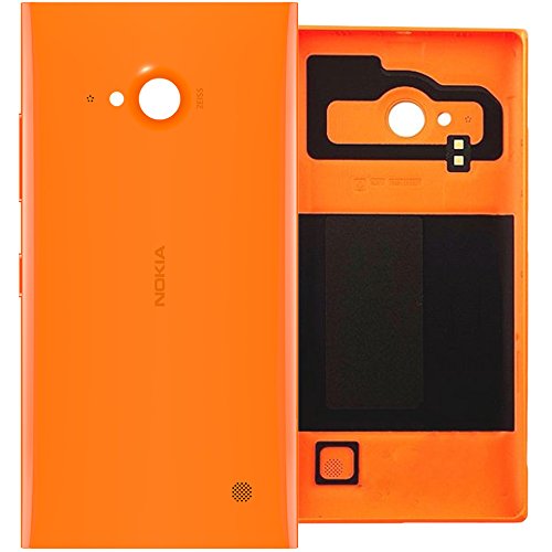 Original Nokia Battery Cover orange for Nokia Lumia 735 (Back Cover) in 02507Z5