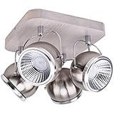 Moira Lighting Lámpara De Techo LED Ball Wood