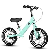 Draisiennes Velo sans pedale Balance Bike avec Frein à Main - Vélo sans pédale pour garçon, de 2 à 6 Ans