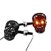 Produktbild Dailyinshop Punk Skull Form Blinker Indikatoren für Motorrad Änderung (Farbe: lila / Größe: M)