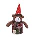 Produktbild Pottoa Weihnachtsalter Behaarter Mann-Kalender Advent Countdown Calendar Wall Calendar Kleines Geschenk-Bonbonglas Der Kinder
