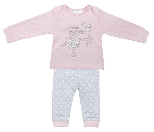 Lora Dora Baby Girls Pyjama Set 2 Piece Pjs Outfit Top + Bottoms Toddlers Nightwear Size UK 6-24 Months
