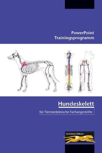 PowerPoint Trainingsprogramm - Hundeskelett für Tiermedizinische Fachangestellte, m. CD-ROM von Bell, Brigitte (2012) Broschiert