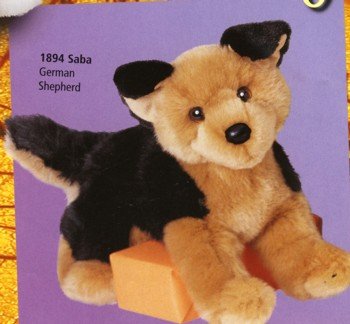 Preisvergleich Produktbild Plüsch Saba Schäferhund 12 "