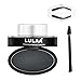 Oyedens Eye Brow Stamp Powder Perfect Eyebrow Power Seal Nature Eyebrow Delicate Shape (Black)