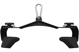 SEVNELK Poignée d'aviron LAT Pull-Down, rotative, tour de fitness, câble de traction, pince de fitness pour l'haltérophilie, l'entraînement des muscles du dos des triceps, des appareils de fitness et de