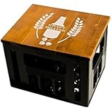 Geschenkidee Bierkastensitz Sitzauflage Hocker mit Motiv KRAFTBRAUSE
