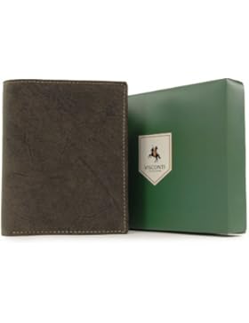 Visconti Geldbörse - Leder - Jägerstil (709) Größe: B: 9 cm, H: 11,5 cm, T: 2,5 cm