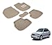 Auto Hub Premium 3D Car Mats For Hyundai Accent - Beige RS.899.00