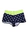 Clovia Women Mid Waist Dog Print Boyshorts With Lace Waistband RS.239.00