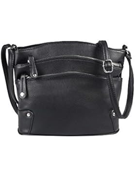 OBC ital-design Clutch Schultertasche Damentasche Tasche Borsetta CrossOver Umhängetasche Geldbörse Schmucktasche