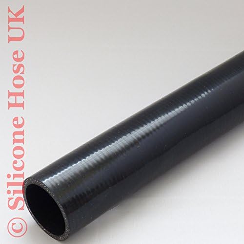 Straight Reinforced Silicone Heater Coolant or Turbo Inlet Hose 500mm piece ID: 68mm - Black