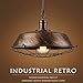 Produktbild LintaiHousewares Industrial Retro Vintage Pendelleuchte Küche Bar Hängeleuchte (Rust)