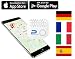 Produktbild Phantiax Schlüsselfinder Check Weiß | Keyfinder mit Bluetooth App, GPS Ortung und Bewegungsmelder zum Finden von Schlüsseln oder Handy/Smartphone