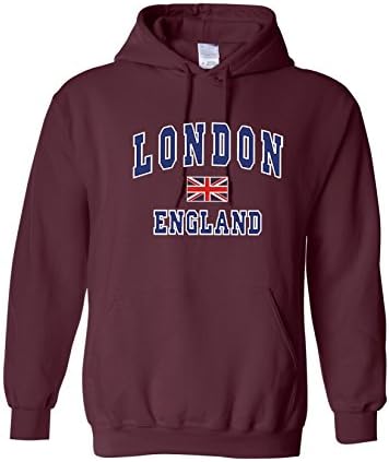 Gildan or Good Brand London England Quality Printed Souvenir Hoodies