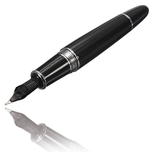 TOOGOO(R) „Jinhao 159 “ Schwarz und Silber M Feder Fuellfederhalter Dicke fuer Geschenk Schmuck - 4