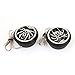 Amico 2 PCS Spider Decor Plastic Dome Tweeters Speakers w Crossovers for Car RS.4468.00