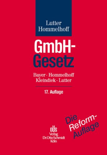 GmbH-Gesetz: Kommentar