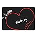Produktbild Mousepad Modern I Love Stolberg schwarz