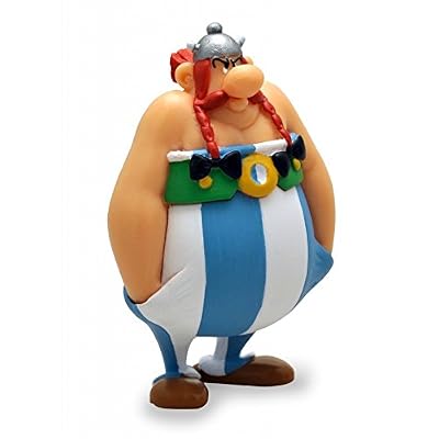 Plastoy- Figurine-Obélix Mains dans Le Poche, 60568