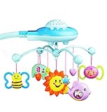 ▲ Musikalisches Handy für Säuglinge und Babys bietet vielfältige Möglichkeiten: Das Hören ist die erste Entwicklung des Fötus. In der Neugeborenenzeit hilft sanfte Musik von Crib Mobile, Babys zu beruhigen: Weinen Sie weniger und schlafen Sie besser.