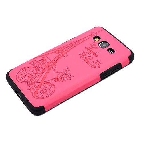 amsung Galaxy J5 (2015) J500 Hülle Case,DaYanGeGe TPU Softshell Case weiche Silikon TPU, weiche Textur Rundum-schutz, Atmosphäre bunt Naturgetreue muster Prägung Softshell, ansprechend modisch Kratzer Beweis Anti-schmutzig rutschfestesreiß fest - 2