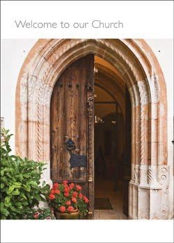 Welcome to Our Church - Greetings Cards X6 Pack