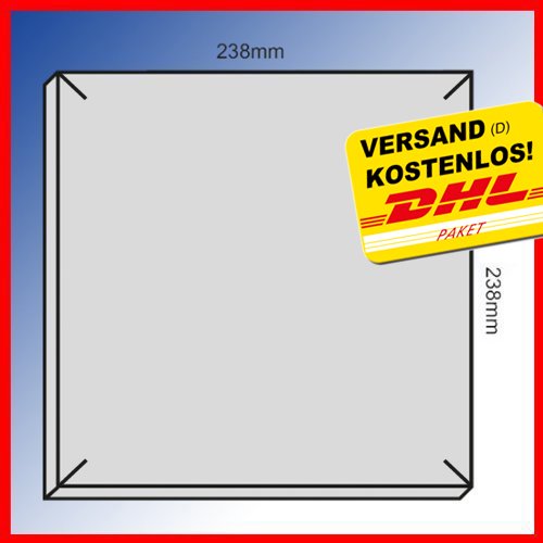 10x Original - Filter - Filtereinsatz für Badlüfter LIMODOR F/M - Limot Compact 238x238mm - Ersatzfilter - Art.-Nr.: 00070