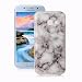 Produktbild Samsung Galaxy A3 2017 Marmor Hülle, Yunbaozi Marmor Entwurf Weich Hülle Silikon-Gummi Schützend Soft Marble Case Naturstein Textur Flexibel Glatt Étui Anti-Kratzer Granit-Muster Hülle für Samsung Galaxy A3 2017 - Rauchweiß