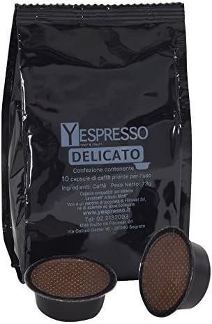 50 COMPATIBLE CAPSULES LAVAZZA A MODO MIO - ARABICA DELICATO
