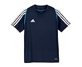 ADIDAS Junior T12 ClimaCool Tee, Navy, S
