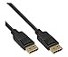 Price comparison product image InLine® 17133P DisplayPort Cable Black Gold-Plated Contacts 0.3 m