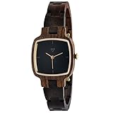Kerbholz Damen-Armbanduhr Greta Analog Quarz Holz 0612524231039