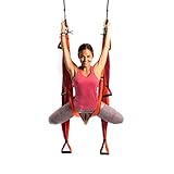 10 JAHRE GARANTIE: unübertroffenes Qualitätsversprechen, volle 10 Jahre Garantie auf alle Teile, was heißt, dass wir alle umtauschen (oder das ganze Gerät), sollten mechanische Probleme auftreten. Yoga Trapeze beinhalten eine Hauptschlinge, zwei Griffsets (drei bei jedem Set), vier Karabiner, zwei Bergsteiger-kräftige geknotete Seile zum Hängen und eine Tragetasche mit Zugverschluss