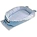 Produktbild Neugeborenen Baby Faltbare Badewanne Pad Druck Bionisches Bett Das Abnehmbares Waschbares Tragbares Baby-Bett-Multifunktionsreise Krippe Faltet Im Herbst Und Winter Warm Mehrere Stile,iStary