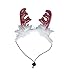 Produktbild Outward Hound 11002 Weihnachten Holiday Sparkle und Federn Antler, Kopfband, Medium