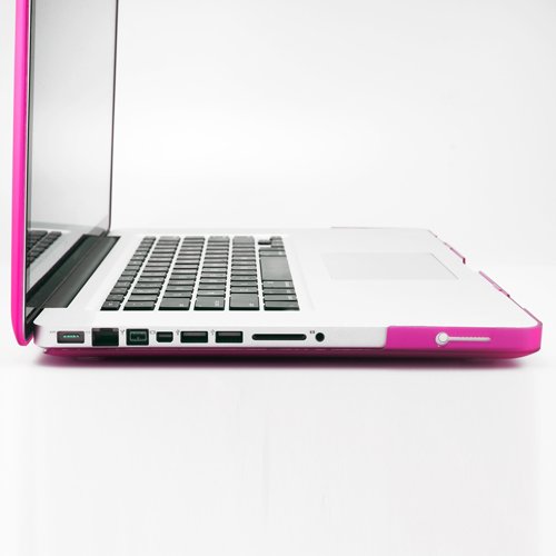 GMYLE Macbook Pro 13 hülle Rosenrot gummierte See Thru Hülle Hartschale Hartschalenkoffer Schutzhülle Schutzabdeckung Etui Notebookhülle Hard Case Cover Gehäuse für Apple Macbook Pro 13 Zoll - 3